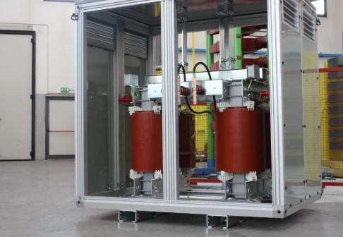 200kVA dry-type transformer installed in an indoor distribution room 200kVA dry-type transformer installed in an indoor distribution room